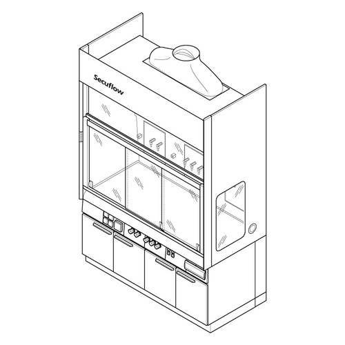 Secuflow安全節能型抽風櫃  |實驗室相關|智慧型化學排煙櫃/排氣櫃|所有產品