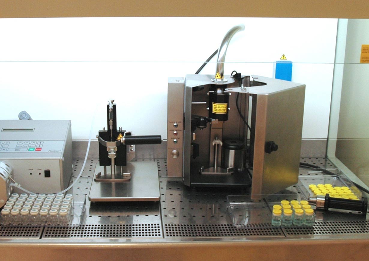 Optimized for batch size ranging from a few up to 1,500 vials