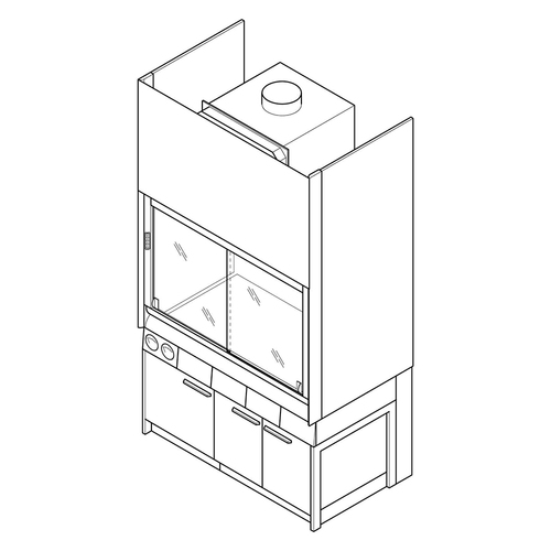 EN7 抽風櫃  |實驗室相關|智慧型化學排煙櫃/排氣櫃|所有產品