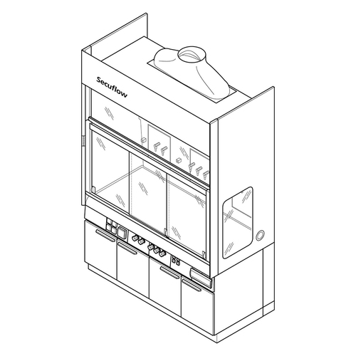 Secuflow EN7抽風櫃  |實驗室相關|排煙櫃/排氣櫃|所有產品